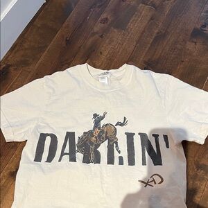 Darling Cream Graphic Short Sleeve Tee